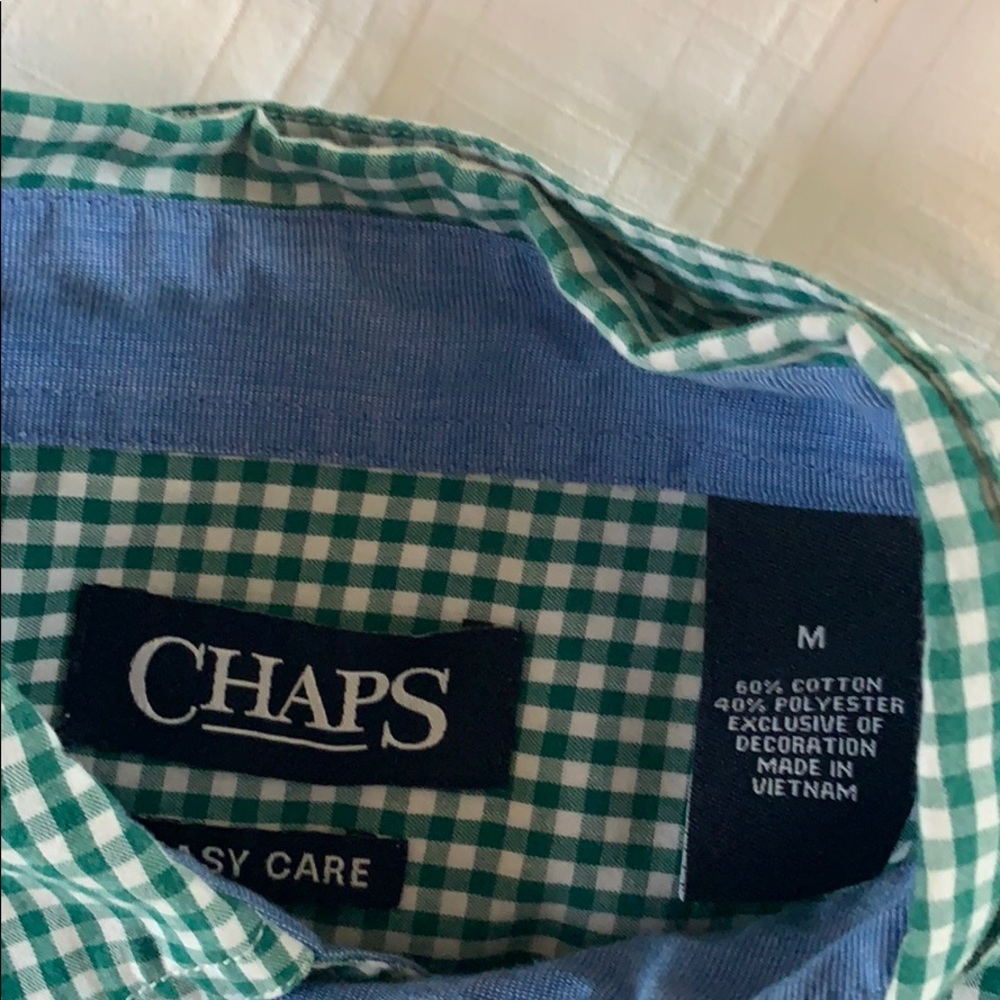 Chaps Medium Classic Fit Button-Down - image 2